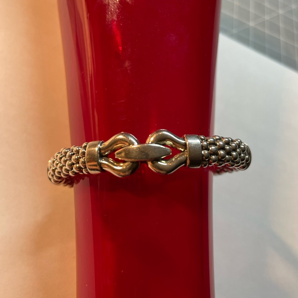 Lagos Sterling Silver Caviar Beaded Bracelet - Picture 6 of 7